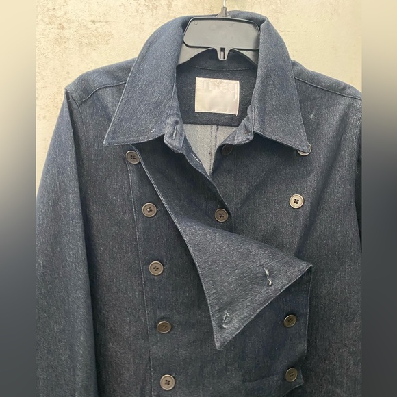 Denim pullover Shacket - Picture 3 of 4